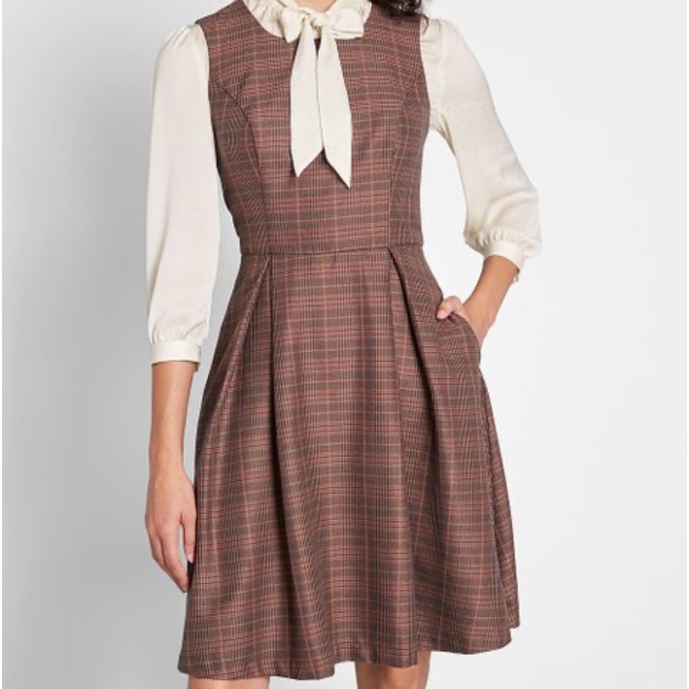 ModCloth Touch of Structure A-Line Dress Size 6